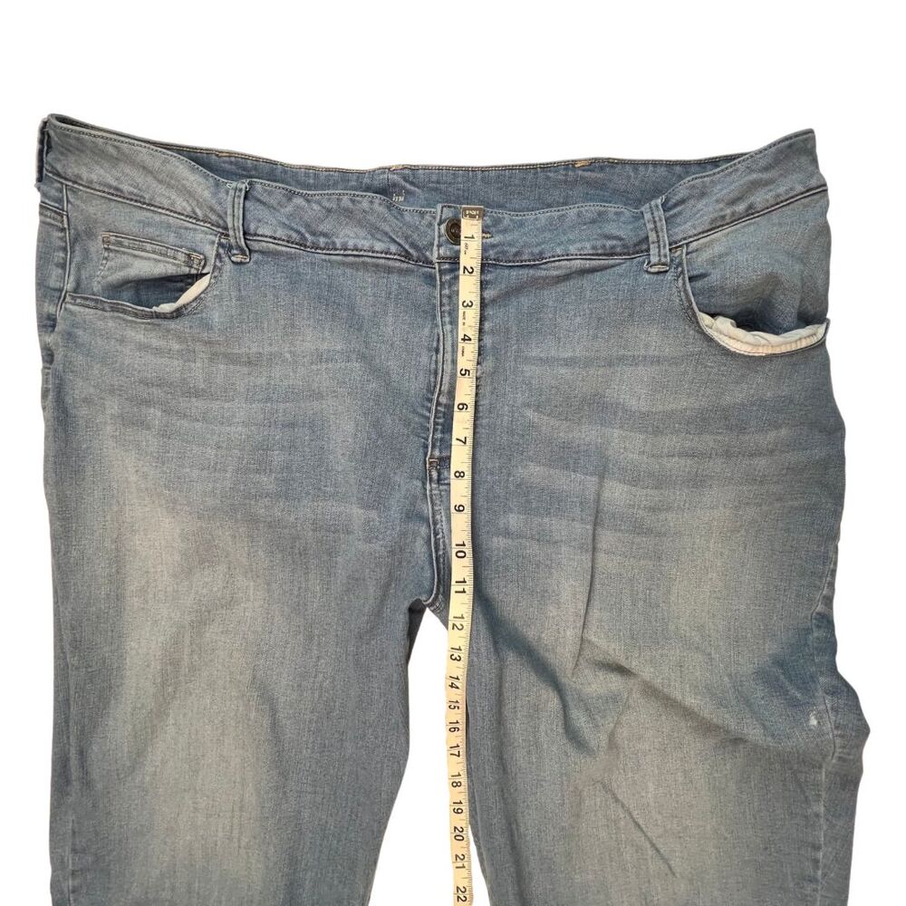 Riders by Lee Indigo Capris Womens 26 Blue Denim Light Wash Casual Everday Pants - Picture 4 of 10